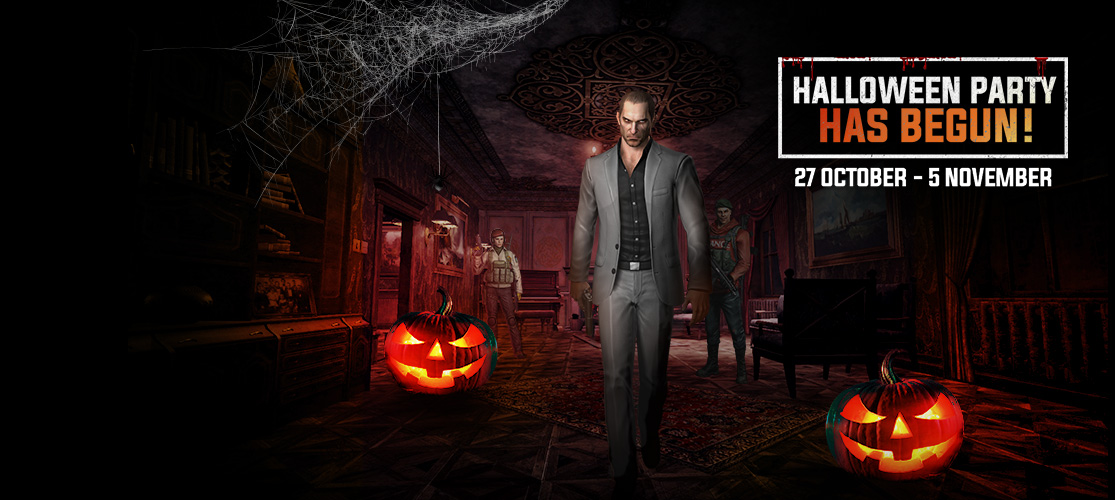 ¡La fiesta de Halloween ha comenzado!